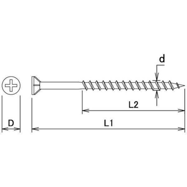 Daidohant | Daidohant Daidohant Uniqlo Course Thread Flexible Head 3.8x41 (Approximately 500 pieces) 00045789