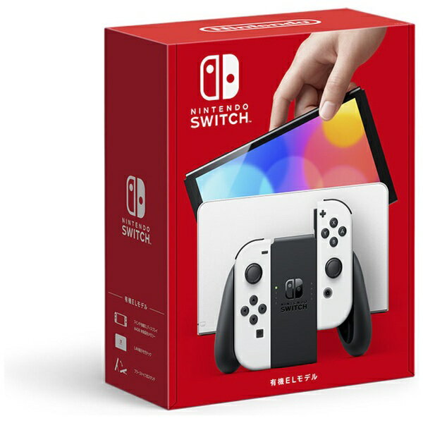 Nintendo | Nintendo Nintendo Switch (modelo EL orgánico) Joy-Con(L)/(R) Blanco HEG-S-KAAAA [Consola de juegos en sí] [Pago contra reembolso no disponible]