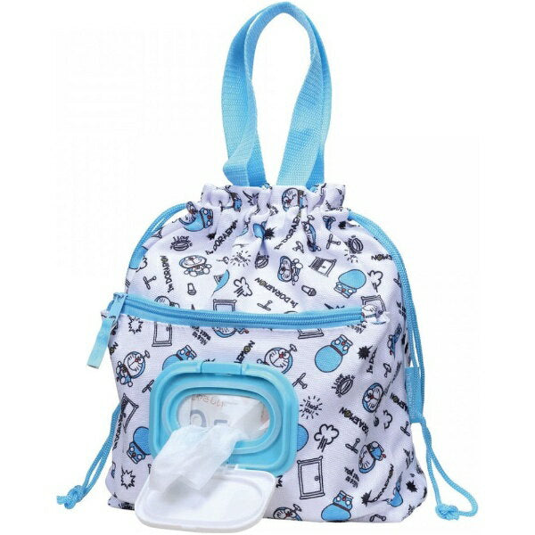 Skater | Skater Drawstring bag with wiper pocket I'm Doraemon KBOPC1