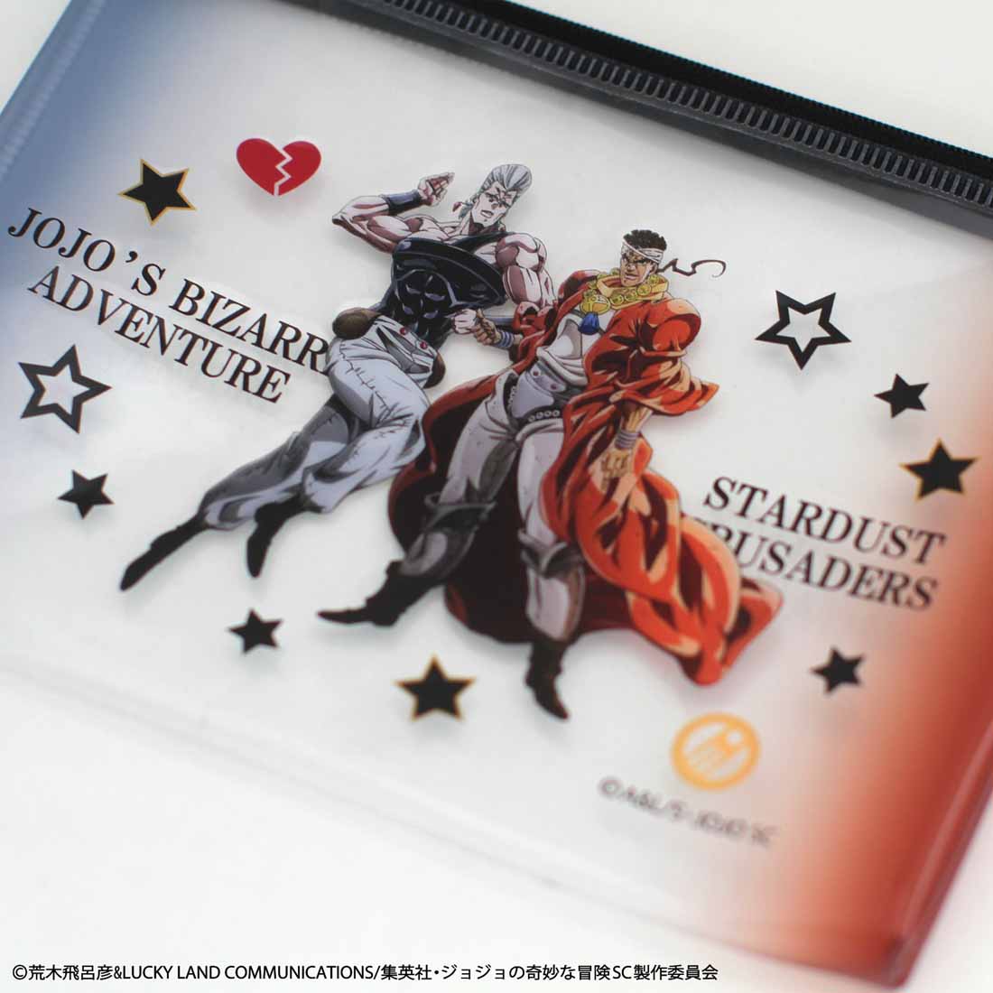 [VENTA ¥1,430 → ¥550] ¡62 % DE DESCUENTO! [JoJo's Bizarre Adventure: Stardust Crusaders] Estuche: Jean Pierre Pornarev/Mohamed Avdur | Estuche transparente para accesorios pequeños de JoJo JOJO