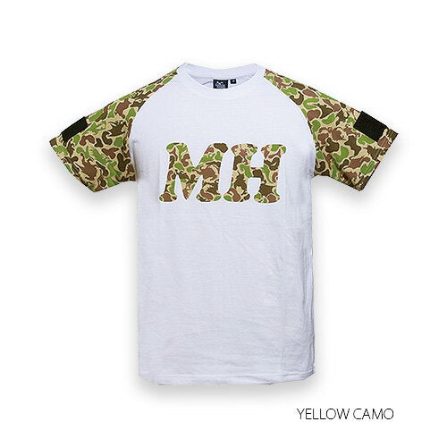 Camiseta Monster Hunter para PATCH/Camo [Camiseta Monster Hunter para PATCH/Camo] Juego de Capcom CAPCOM Camisetas casuales de camuflaje militar para hombres, mujeres y niños Estampado de algodón �