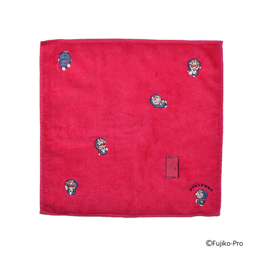 [Doraemon] Towel handkerchief, anywhere door, pink