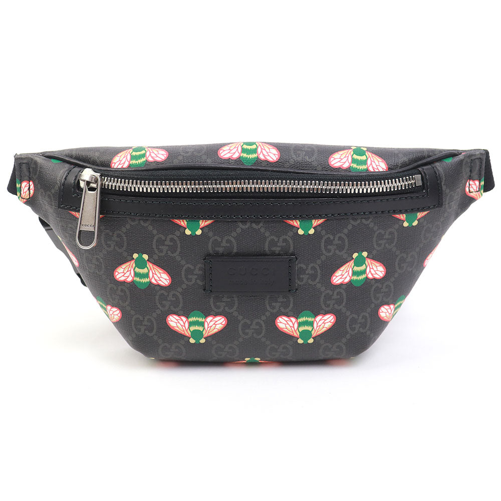 [Coupon up to 30,000 yen off! From 3/10] [Good condition] Gucci [GUCCI] Be Print GG Supreme Mini Belt Bag Hip Bag Crossbody Waist Bag Crossbody Shoulder Bag Small 675181