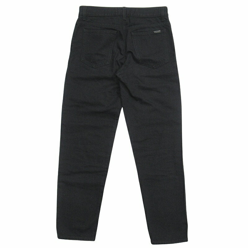 [Usado] Pantalones vaqueros de corte carrot de Saint Laurent Paris SAINT LAURENT PARIS 21ss "Carrot Fit Jeans" 644678 W29 Negro para hombre ★7 [Vector Used Clothing] 240819