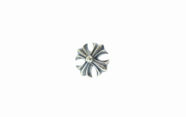 [Usado] Chrome Hearts CHROME HEARTS STUD LRG CH PLS Stud Pendientes de cruz grande Pendientes PLATA 925 Plata Marca Vintage Ropa Vector Usado ☆AA★▲241020 Hombres