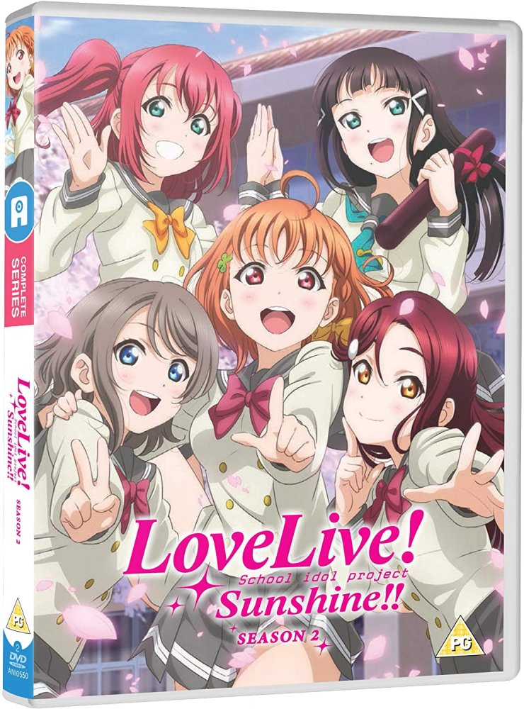 Love Live! Sunshine!! 2.ª temporada 13 episodios 325 minutos DVD Love Live! Sunshine!! Temporada 2 DVD Anime Versión importada