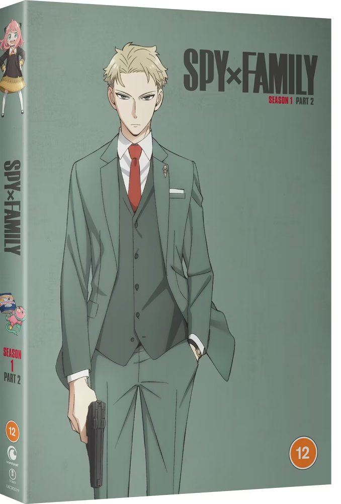 SPY x FAMILY Spy Family Season 1 Episodes 13-25 Part 2 DVD SPY x FAMILY DVD Anime Imported Version