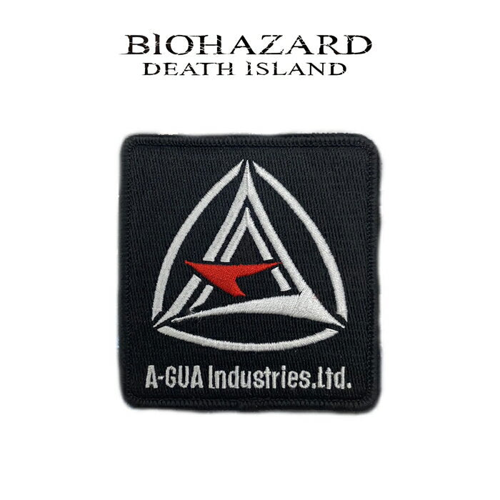 BIOHAZARD A-GUA patch DETH ISLAND [Resident Evil A-GUA Embroidered Patch Death Island] Game Capcom Capcom patch with Velcro movie BASS Leon Chris Jill Alcatraz