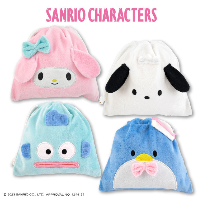 Sanrio Characters Collaboration Plush Drawstring Dress