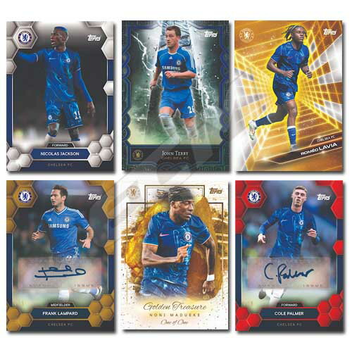 [Pre-order TOP 03] [Not available in Japan] Topps Chelsea 24-25 Fan Card Set [Trading Cards/Soccer/Chelsea/Premier League/Palmer]