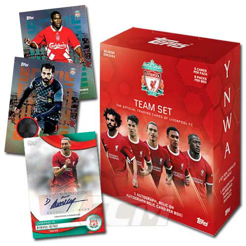 [Pre-order TOP 03] [Not available in Japan] Topps Liverpool FC 23-24 Team Card Set [Trading Cards/Soccer/Liverpool/Premier League/Endo Kou/Van Dyke]