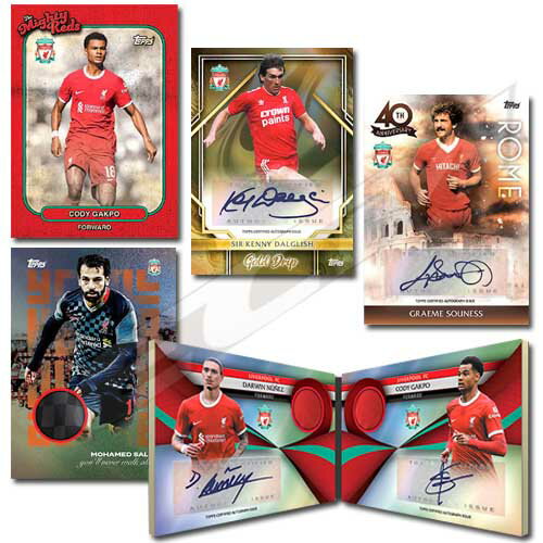 [Pre-order TOP 03] [Not available in Japan] Topps Liverpool FC 23-24 Team Card Set [Trading Cards/Soccer/Liverpool/Premier League/Endo Kou/Van Dyke]