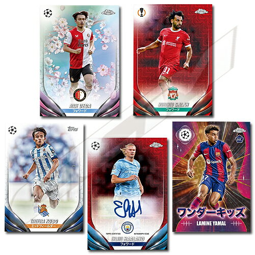 [TJP01] [Domestic limited product] TOPPS Champions League Soccer Card 2024 JAPAN EDITION Soccer Card Pack Sales [Soccer/Tops/Champions League/Trading Cards]