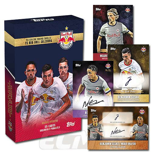 [TOP03] [Not available in Japan] Topps Red Bull Salzburg 22-23 Team Card Set [Trading Cards/Soccer/Red Bull Salzburg/Austrian League]