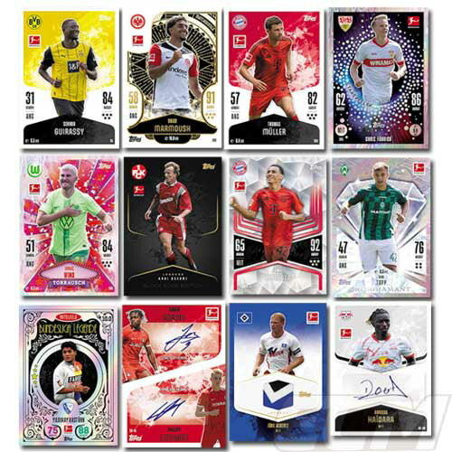 [TOP02] [Not available in Japan] TOPPS Germany Bundesliga 24-25 "Match Attax" Trading Card [Soccer/Trading Card/Bayern/Dortmund/Bundesliga/German National Team]