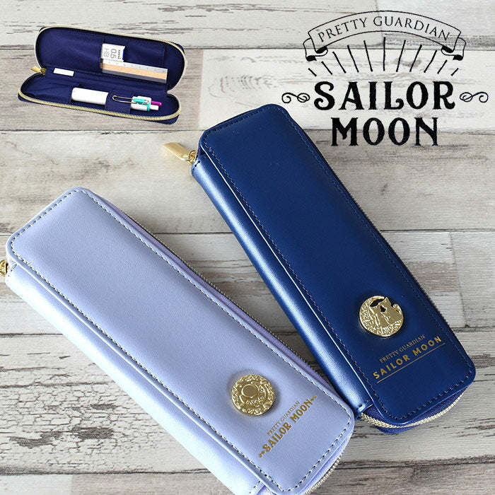 [SS-only coupon issued] Pen case, pencil case, women's pouch, stylish, simple, Sailor Moon goods, children, pen pouch, compact, cat, girl, woman, elegant, school, elementary school, junior high school, slim pen pouch