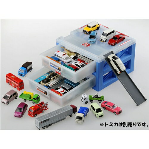 [From 8pm on 3/4, 5x points on all items & up to 1000 yen off coupon] Tomica Parking Case 24 Toys Children Children Boys Minicar Car Car Kuruma 3 Years Old