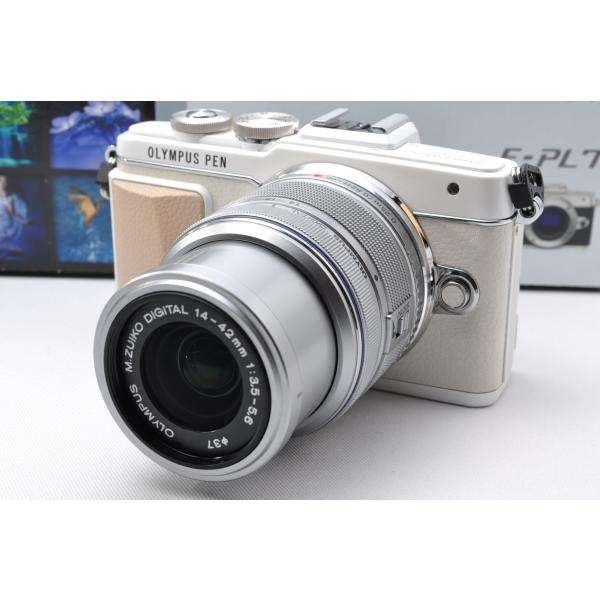 [Used] [1 month warranty] Olympus OLYMPUS Pen E-PL7 Lens Set White Mirrorless SD Card included