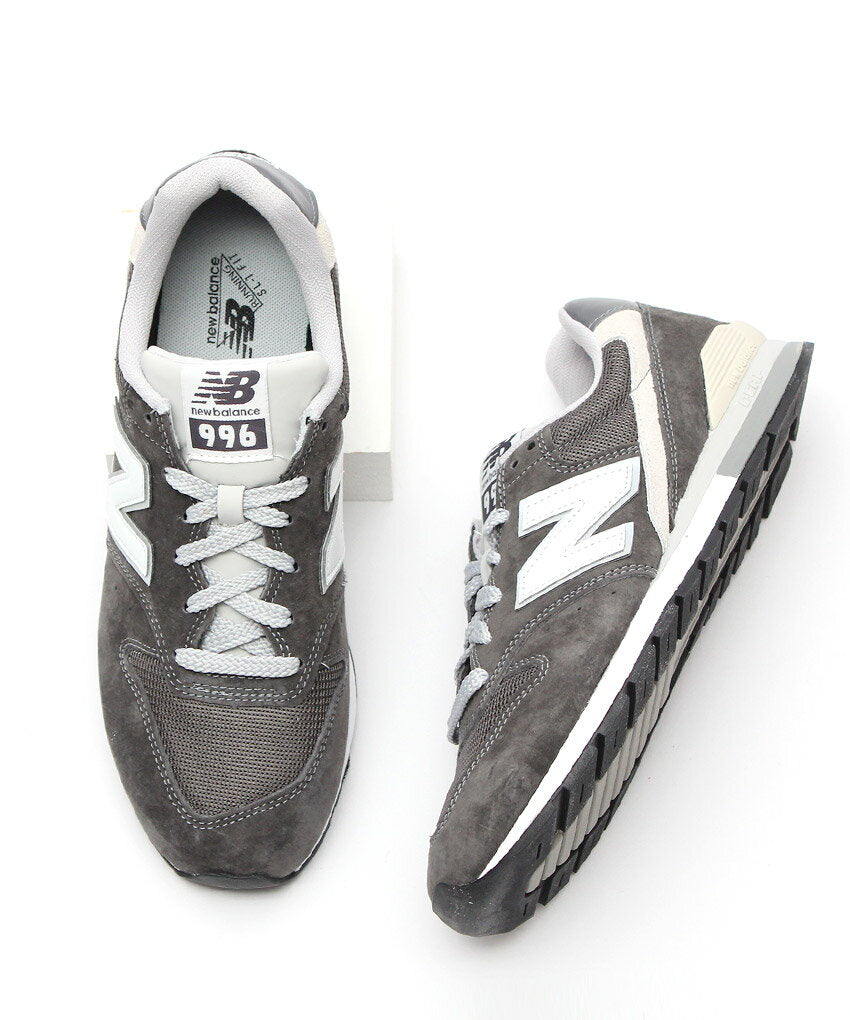 New Balance 996 Men's Women's Sneakers CM996CA2 CM996CB2 CM996CD2 new balance Navy Grey Width D Wiz D Suede Natural Leather Shoes Simple Brand Popular Classic Commuting