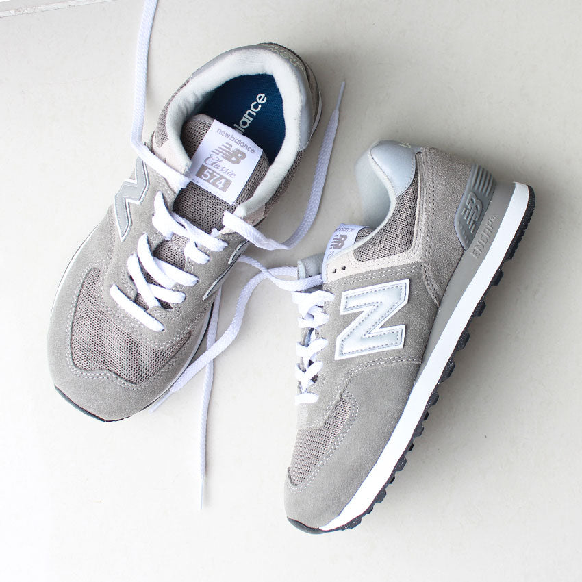 New Balance ML574 NEW BALANCE Men's sneakers ML574EVG Width D Shoes Gray Classic Popular Brand Simple Stylish Commuting School Easy to walk No fatigue 25cm 26cm 28cm 30s 40s 50s