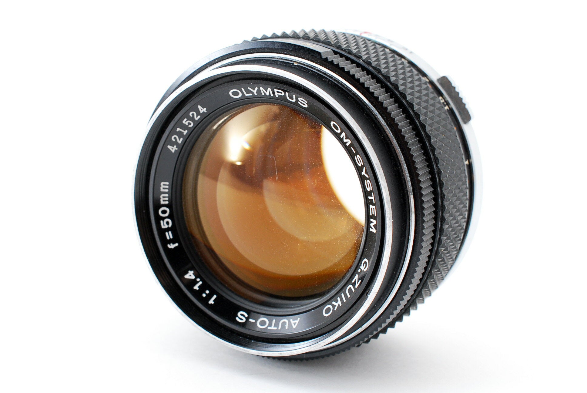 [Used] Olympus G.ZUIKO OM-SYSTEM AUTO-S 50mm 1:1.4 [1048]