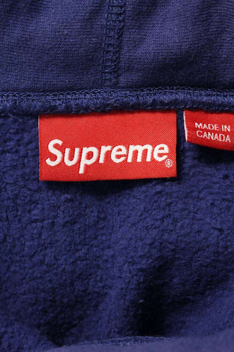 Supreme Size: L 21SS Kaws Chalk Logo Hooded Sweatshirt Chalk Box Logo Hoodie (Navy) [900142] [OM10] [Men's] [Used] bb380#rinkan*B