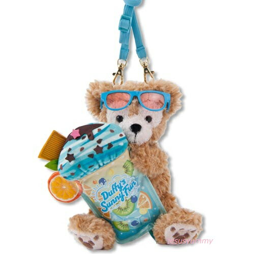 [SALE] Duffy's Sunny Fan Duffy Pass Case Plush Toy Pass Case 2019 Duffy & Friends Duffy & Friends Tokyo Disney Sea Limited Disney Resort [DISNEY]