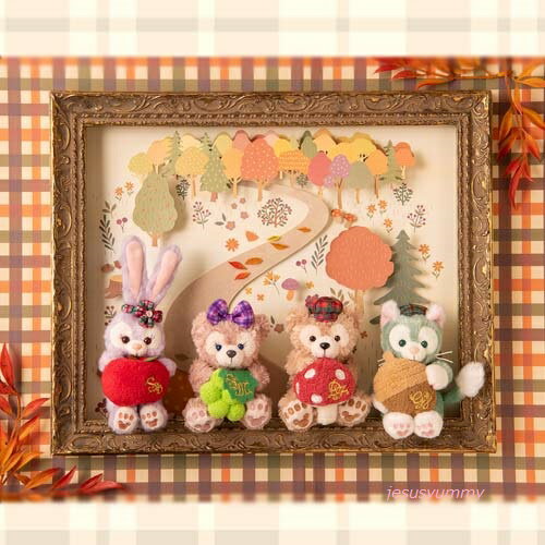 Shelley May Plush Strap Muscat 2019 Autumn Duffy's Fall Whacking Tokyo Disney Sea Limited Disney Resort Souvenir [DISNEY]