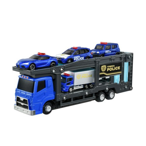 [Until 11/11 01:59!! Enter and get 5x points on all items] Tomica Police is on sale! Police Carrier Car Set Toys Children Children Boys Minicar Car Car Kuruma 3 Years Old