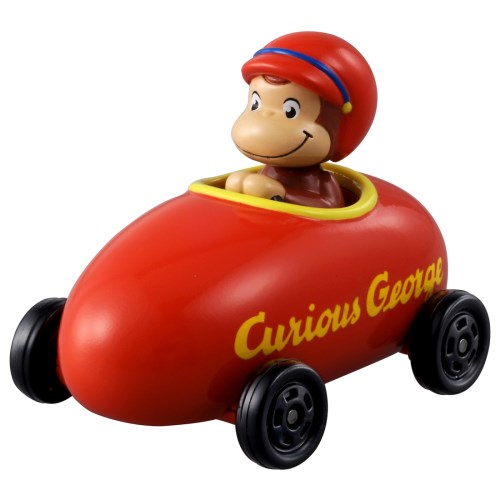 [Hasta el 11/11 01:59!! 5x puntos en todos los artículos y cupones] Dream Tomica No.157 Curious George Juguetes Niños Niños Niños Minicar Coche Kuruma 3 Años