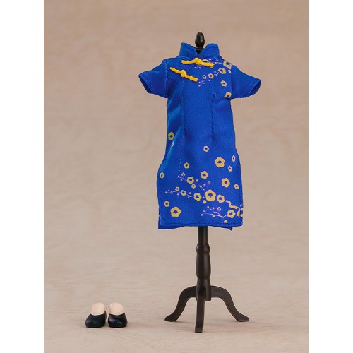 Nendoroid Doll "Oyofuku Set" Oyofuku Set Chinese Dress (Blue) Blue Non-scale (Costume Set, Painted Finished)