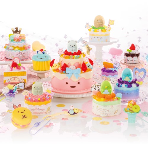 [From 8pm on 3/4, 5x points on all items & up to 1000 yen off coupon] Whip W-146 Sumikko Gurashi Nijiiro Sweets Special Set Handmade Original Accessories Serving Easy to Finish Toys Children