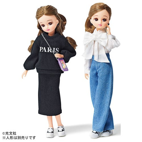 [From 8pm on 3/4, 5x points on all items & up to 1000 yen off coupon] Licca-chan LW-20 VERY collaboration Coordinated dress set toys Children, girls, doll play clothes 3 years old