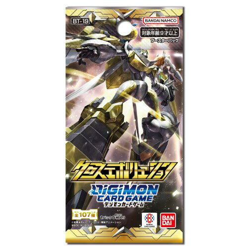 [4 de marzo a las 8 p. m. - 5x puntos en todos los artículos y hasta 1000 yenes de descuento en cupones] Paquete de refuerzo del juego de cartas Digimon Cross Evolution [BT-19] (CAJA) Juguetes Niños Monstruos digitales