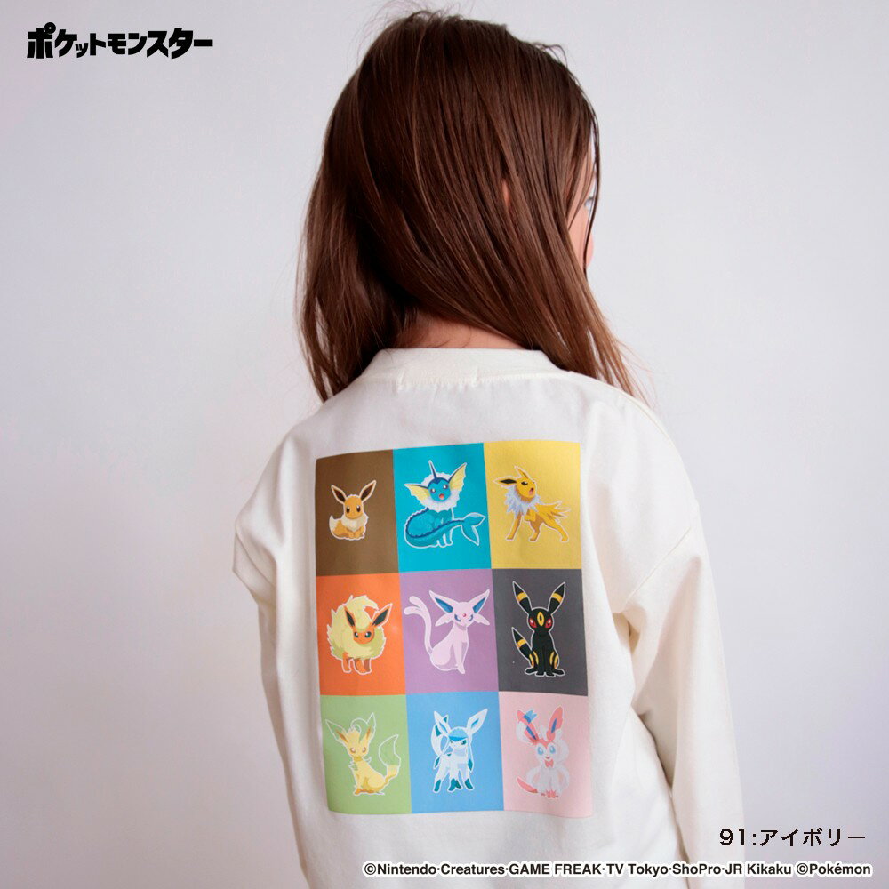 [SALE/20% OFF] [Pokemon/Pokemon] Long sleeve T-shirt, long-sleeved T-shirt, boys, boys, SS, spring, summer, spring, summer, children's clothing, children's clothing, kids, children, children, unisex, unisex, women's