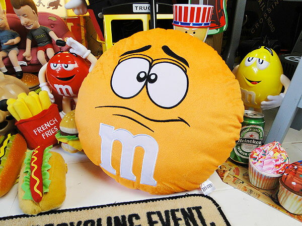 m&m's Cushion Orange American Goods American Goods Goods