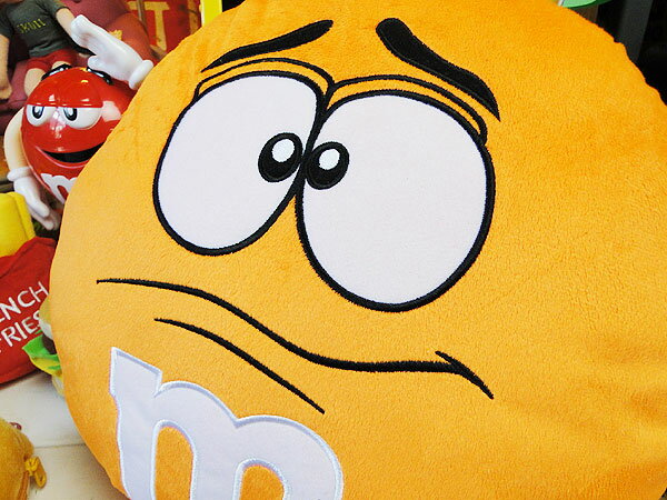 m&m's Cushion Orange American Goods American Goods Goods