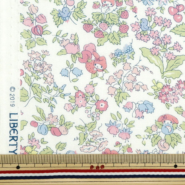 [Quantity starting from 5] Fabric "Liberty Fabrics Tanarone Nancy's Orchard Pink DC30715-J24A" [Yuzawaya Original]