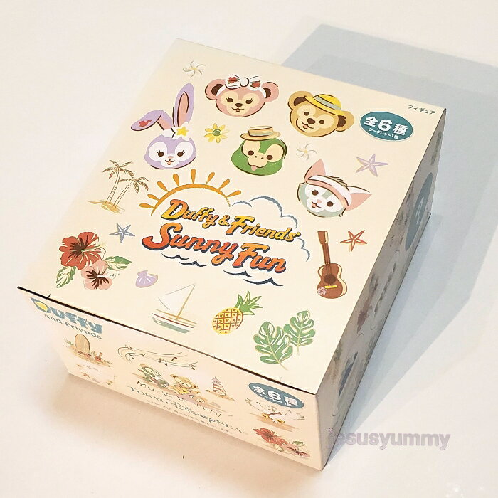 [SALE] Duffy & Friends Sunny Fan Figure 1 Box (All types, 6 pieces) 2021 Summer Duffy & Friends Tokyo Disney Sea Limited Disney Resort [DISNEY]