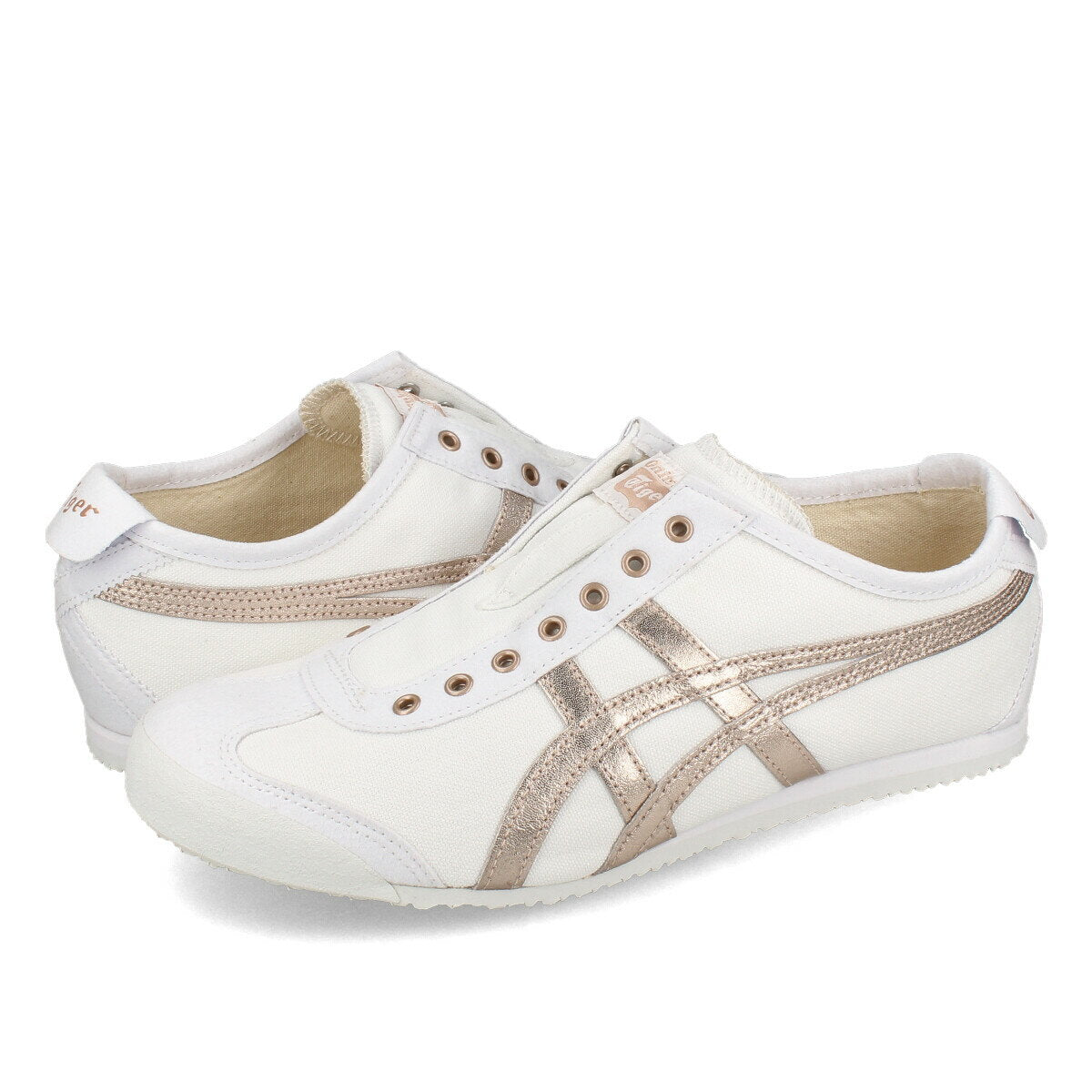 Zapatillas Onitsuka Tiger MEXICO 66 SLIP-ON Zapatillas Onitsuka Tiger Mexico 66 Slip-on BLANCO/ORO ROSADO 1183a962-100