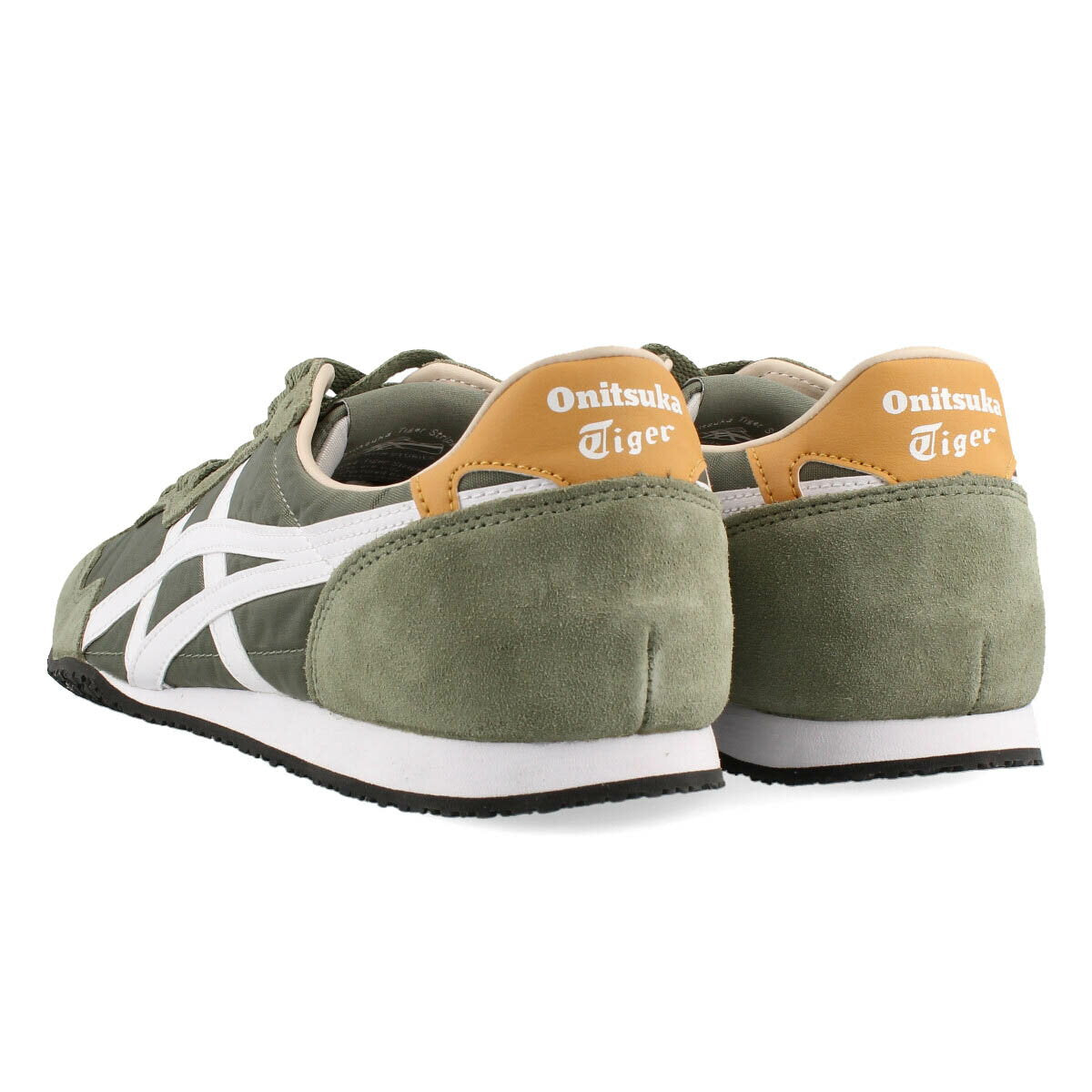 Onitsuka Tiger SERRANO Zapatillas de corte bajo para hombre y mujer en color OLIVA QUEMADO/BLANCO Marrón 1183b400-304