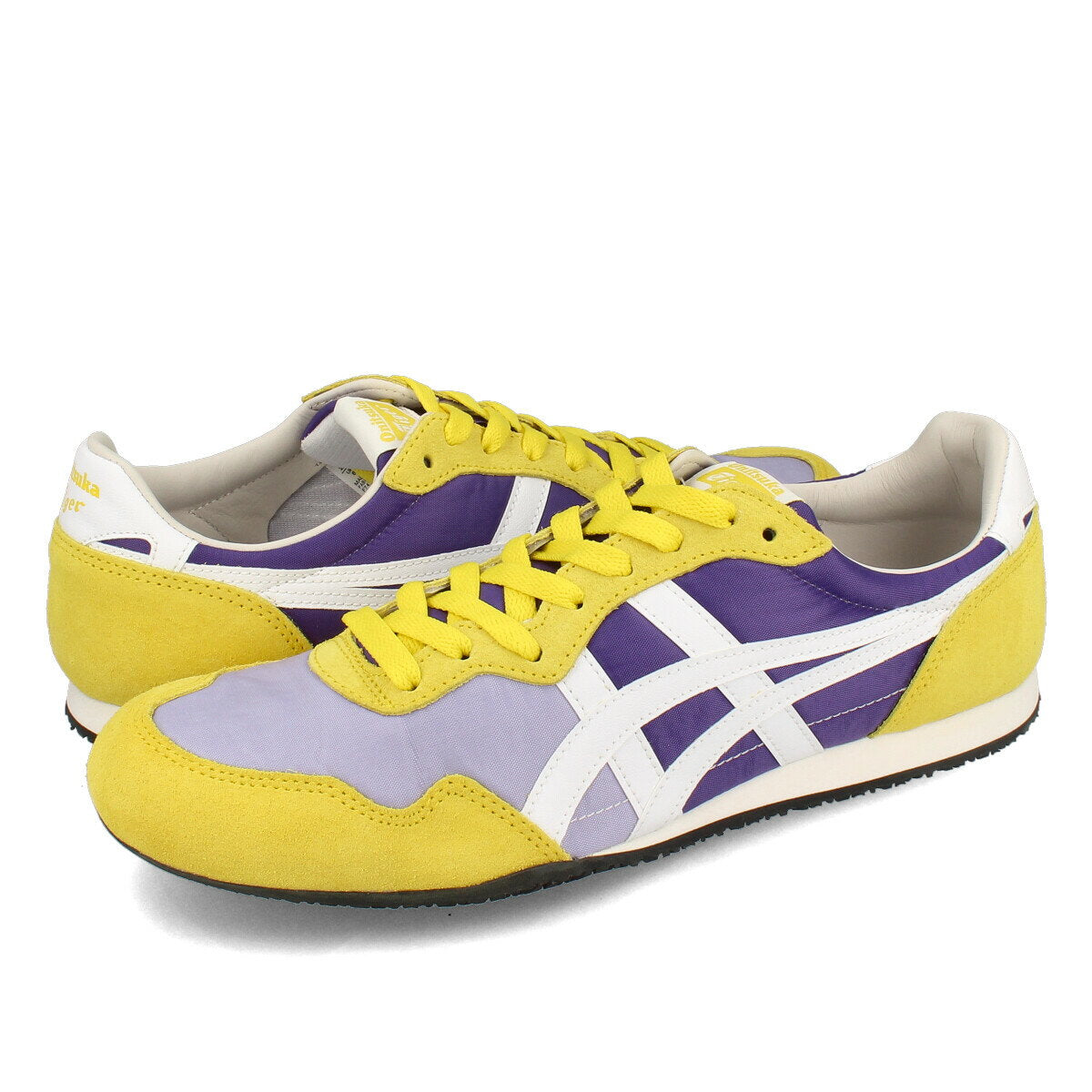 Zapatillas de deporte de corte bajo para hombre y mujer de Onitsuka Tiger SERRANO GENTRY PURPLE/WHITE Púrpura 1183B400-500