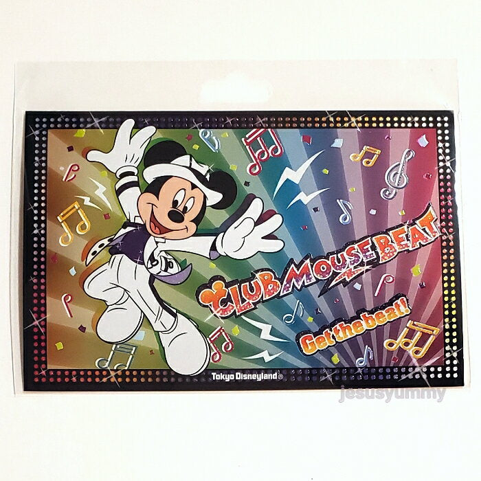 Postcard Mickey CLUB MOUSE BEAT Tokyo Disneyland Club Mouse Beat Limited Tokyo Disney Resort Souvenir [DISNEY] [Nekopos compatible]