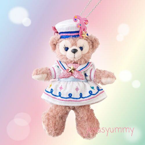 Duffy & Friends Star Leading Dreams Shelley May Plush Badge Time to Shine! 2021 Tokyo DisneySea 20th Anniversary Limited Disney Resort Souvenir [DISN