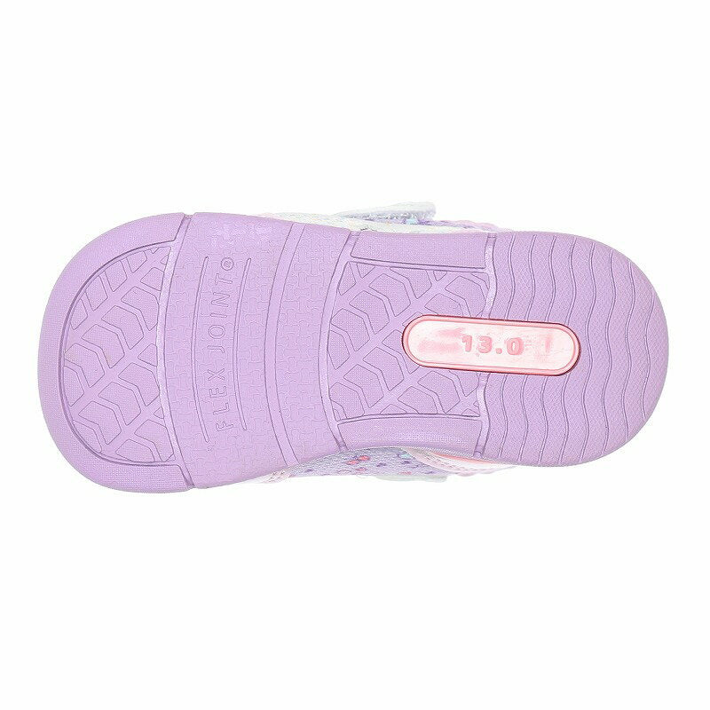 [3/4 20:00-3/11 1:59 Cupón 10% OFF] Sanrio Hello Kitty Pochacco Pom Pom Pullin Zapatos para niños Zapatos para bebé SA B029 Purple Moonstar Moonstar Girls