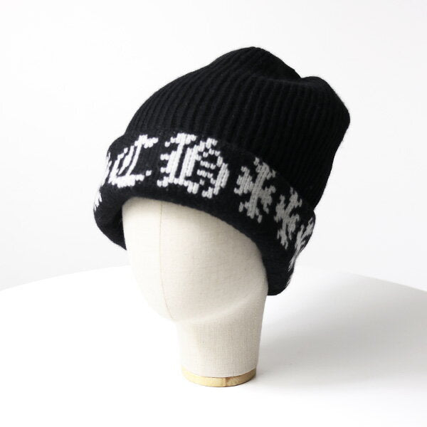 [Cupón de 5% de descuento disponible solo para seguidores] CHROME HEARTS BIG DADDY CASHMERE BEANIE Gorro de punto Gorro Big Daddy Cashmere Gorro de punto Gorro para hombre y mujer Unisex 320038