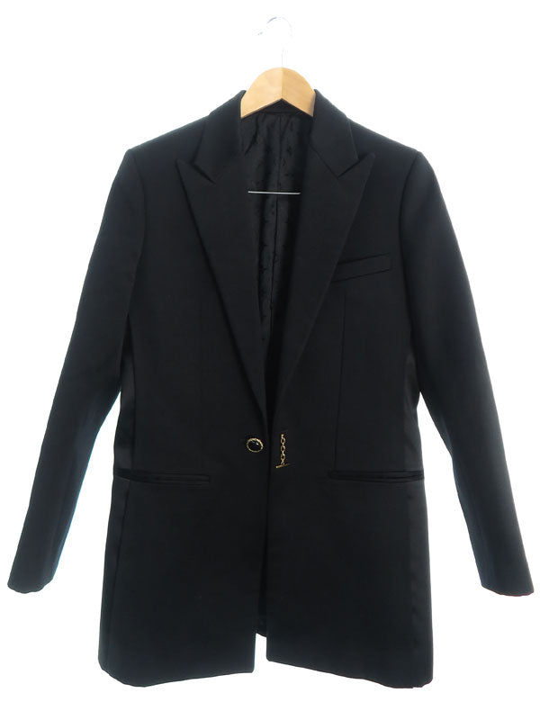 [LOUIS VUITTON] Louis Vuitton "1AC0CW Jewel Button Tuxedo Coat Size 36" RW241WW BFK FQCO10 Women's 1 week warranty [Used]