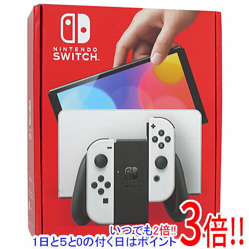 [Usado] Nintendo Switch OLED modelo HEG-S-KAAAA Blanco con caja original