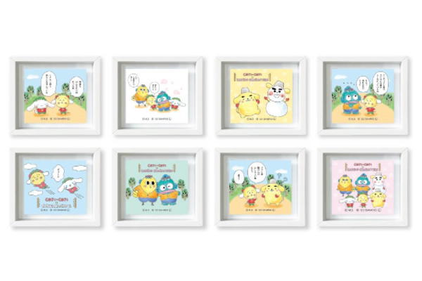 [Logg] [Made in Japan] [Kojikoji] [Sanrio Characters] Frame Magnet Collection [8] [Cinnamoroll] [Pom Pom Pudding] [Hangyodon] [Sakura Momoko] [Collaboration] [�