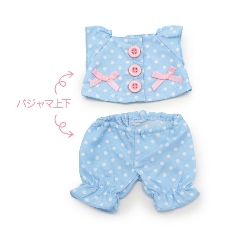 Ropa de peluche de Mother Garden para muñecas de conejo de tamaño S 《Lindo conjunto de coordinación de 3 Oyo Fuku》 Ropa para vestir Muñecas Muñecas para vestir Muñecas para jugar Juguetes educativos Niñas de 3 años y 4 años